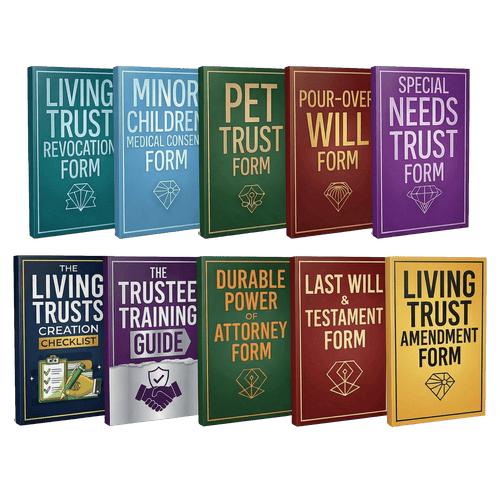 The Complete Living Trust Implementation Kit with 10 Essential Forms & Checklists